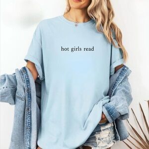 Light Blue Graphic Tee